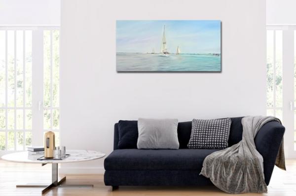Ölbilder kaufen Art Exclusive - Wohnzimmerbilder - Unterwegs nach Kuilart